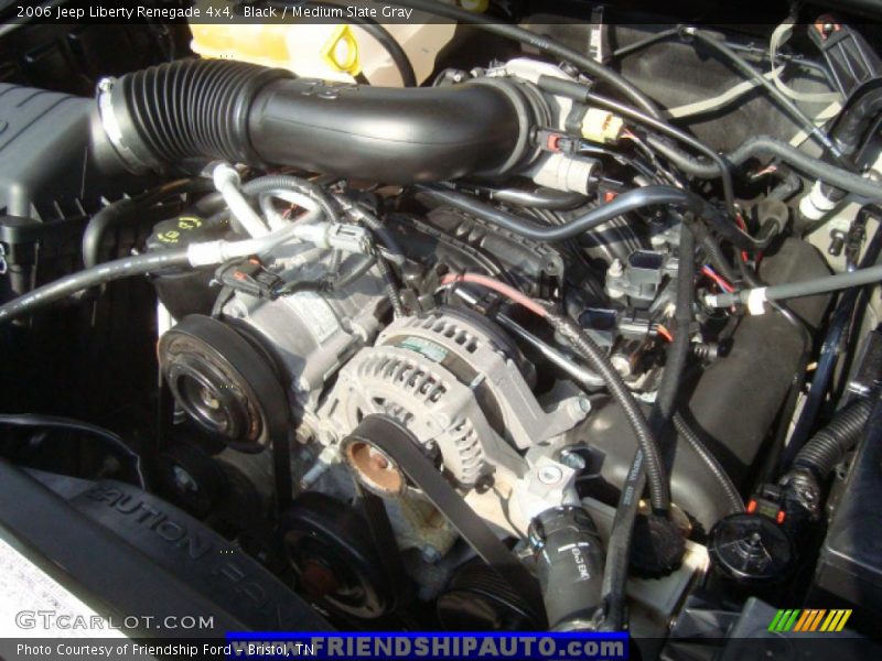 Black / Medium Slate Gray 2006 Jeep Liberty Renegade 4x4