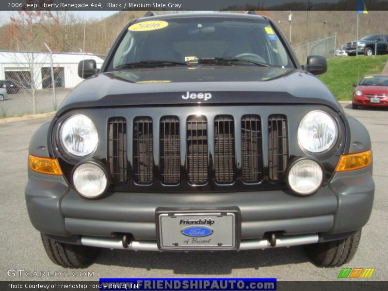 Black / Medium Slate Gray 2006 Jeep Liberty Renegade 4x4