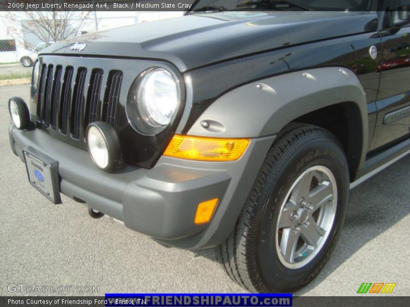Black / Medium Slate Gray 2006 Jeep Liberty Renegade 4x4