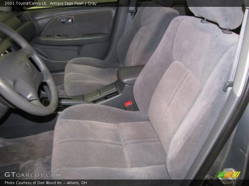 Antique Sage Pearl / Gray 2001 Toyota Camry LE