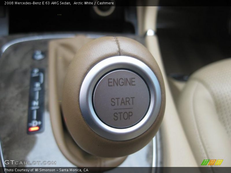 Arctic White / Cashmere 2008 Mercedes-Benz E 63 AMG Sedan