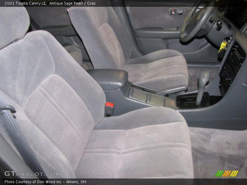 Antique Sage Pearl / Gray 2001 Toyota Camry LE