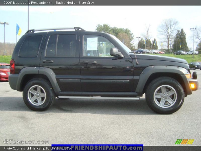 Black / Medium Slate Gray 2006 Jeep Liberty Renegade 4x4