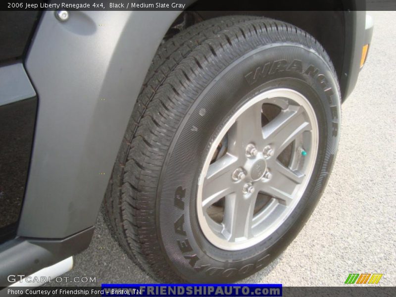 Black / Medium Slate Gray 2006 Jeep Liberty Renegade 4x4