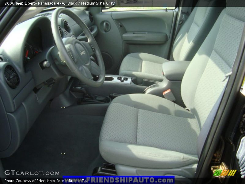 Black / Medium Slate Gray 2006 Jeep Liberty Renegade 4x4
