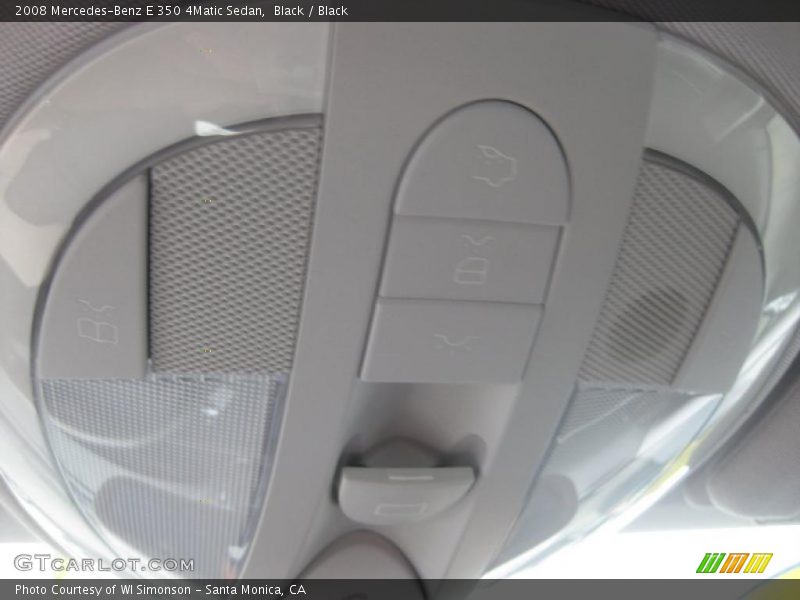 Black / Black 2008 Mercedes-Benz E 350 4Matic Sedan
