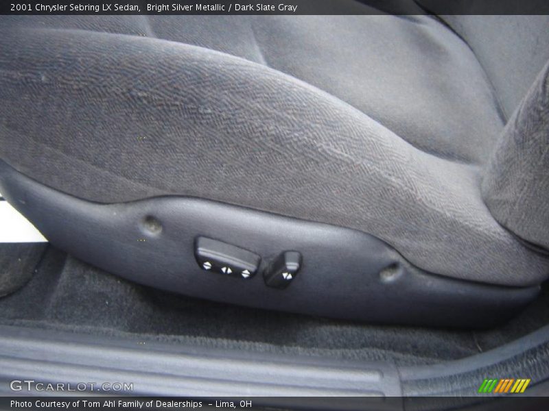 Bright Silver Metallic / Dark Slate Gray 2001 Chrysler Sebring LX Sedan