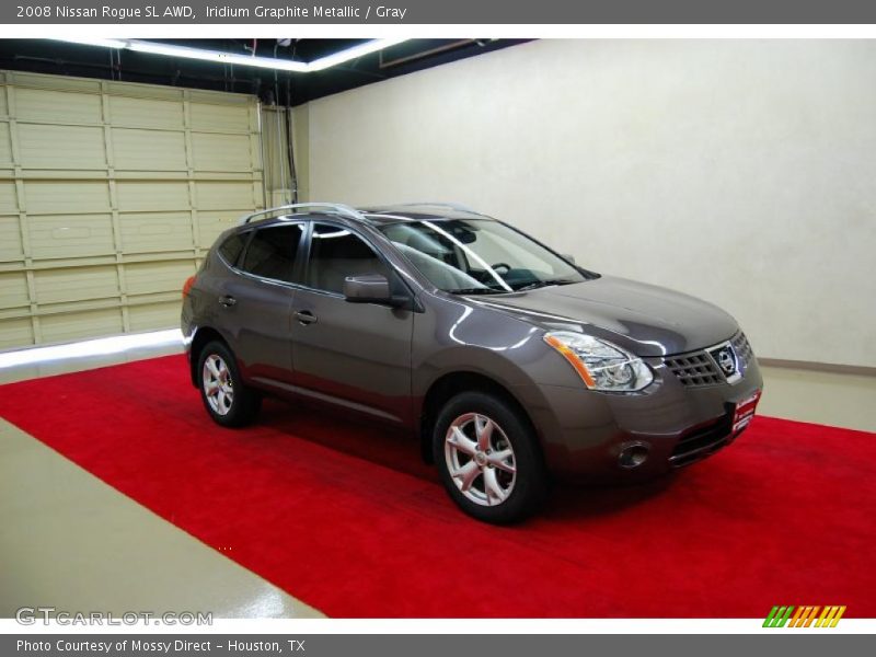 Iridium Graphite Metallic / Gray 2008 Nissan Rogue SL AWD
