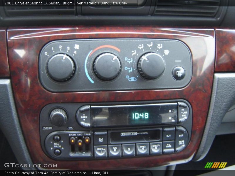 Bright Silver Metallic / Dark Slate Gray 2001 Chrysler Sebring LX Sedan