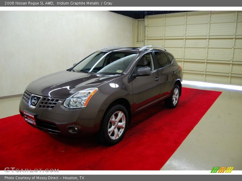 Iridium Graphite Metallic / Gray 2008 Nissan Rogue SL AWD
