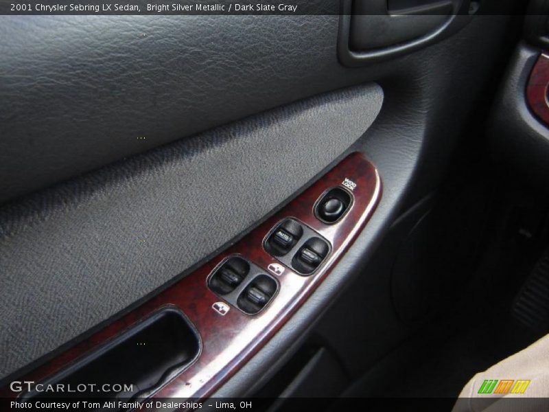 Bright Silver Metallic / Dark Slate Gray 2001 Chrysler Sebring LX Sedan