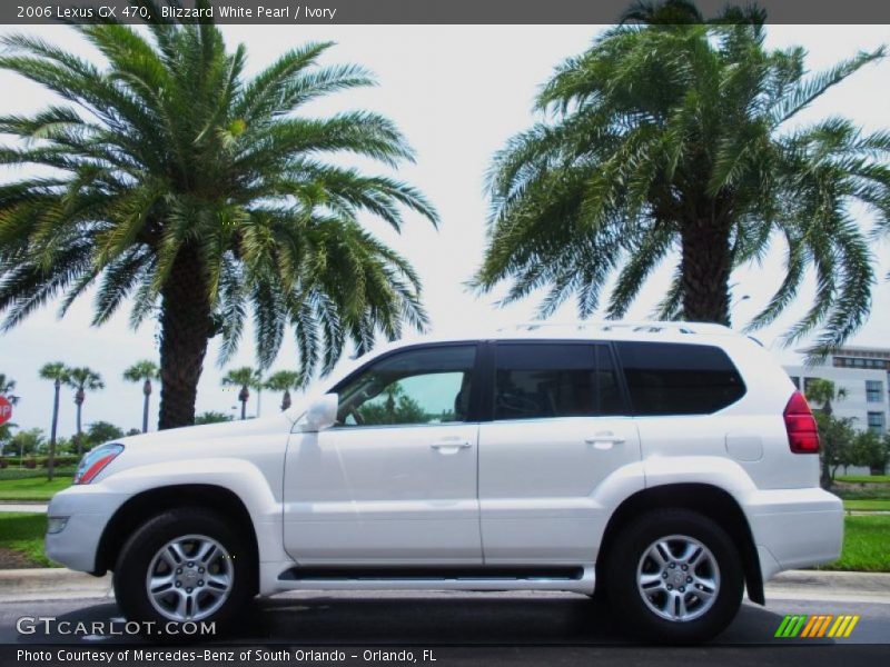 Blizzard White Pearl / Ivory 2006 Lexus GX 470