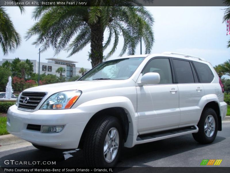 Blizzard White Pearl / Ivory 2006 Lexus GX 470