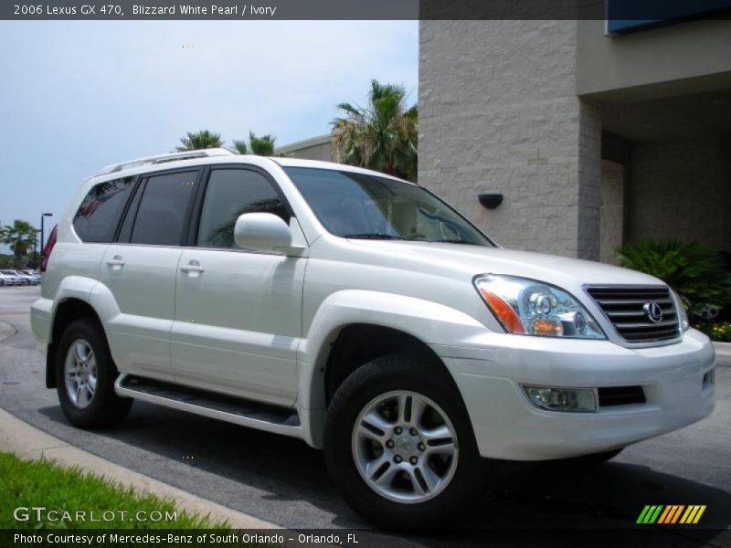 Blizzard White Pearl / Ivory 2006 Lexus GX 470