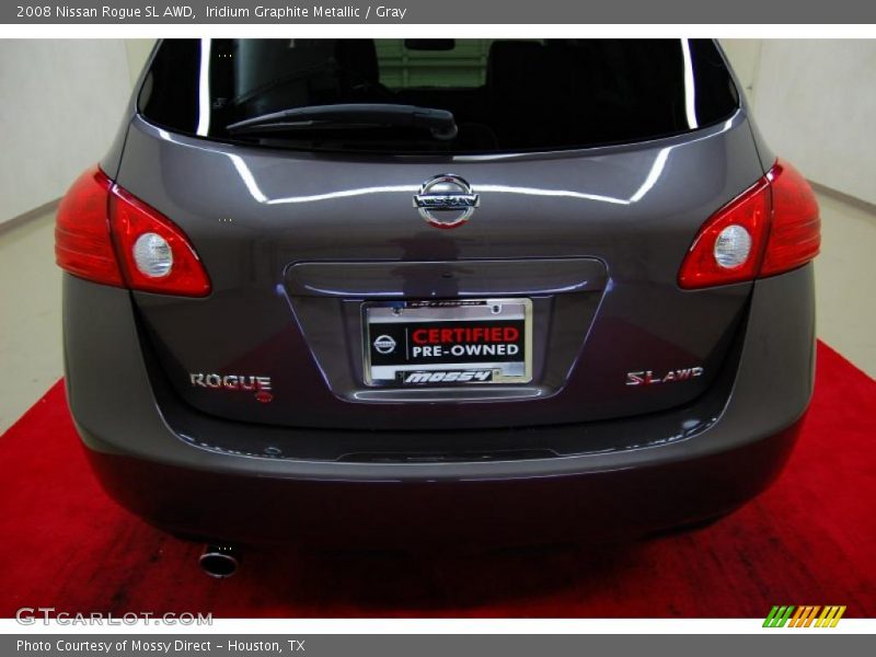 Iridium Graphite Metallic / Gray 2008 Nissan Rogue SL AWD