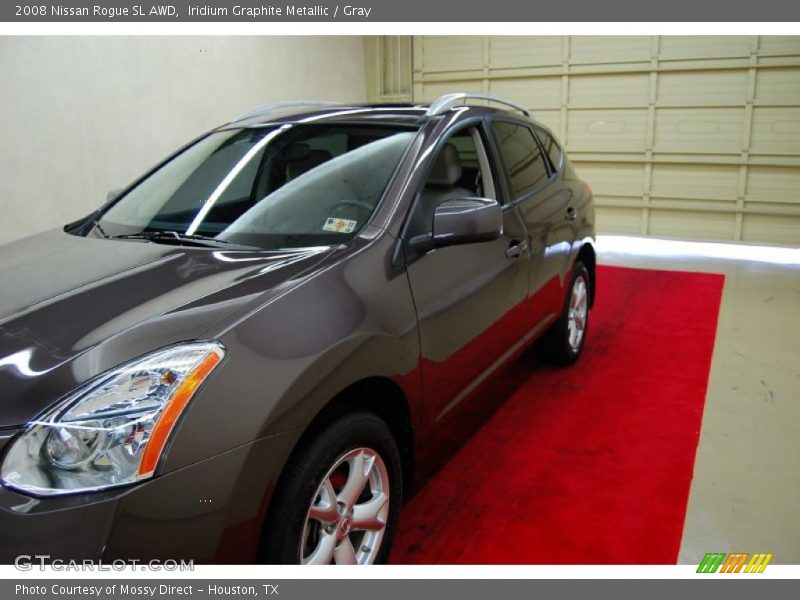 Iridium Graphite Metallic / Gray 2008 Nissan Rogue SL AWD