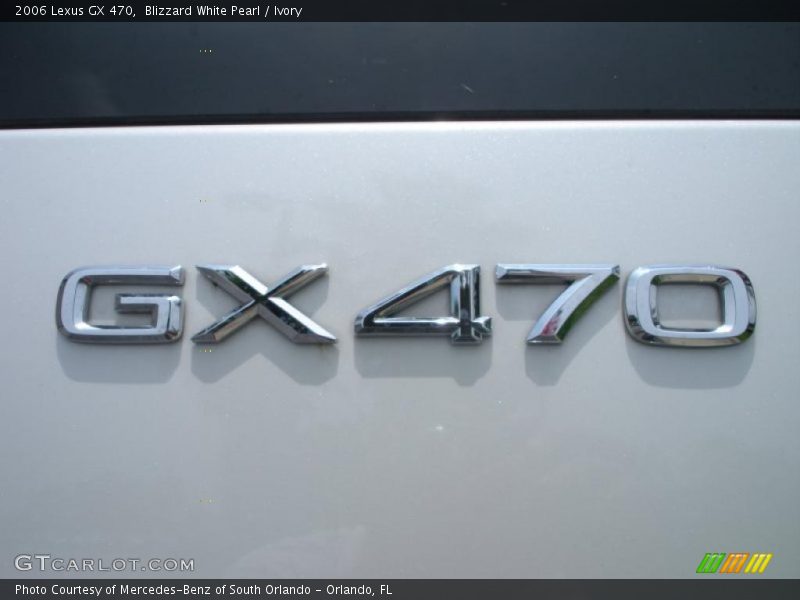 Blizzard White Pearl / Ivory 2006 Lexus GX 470