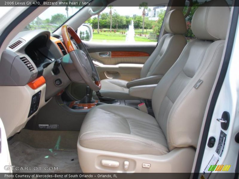 Blizzard White Pearl / Ivory 2006 Lexus GX 470