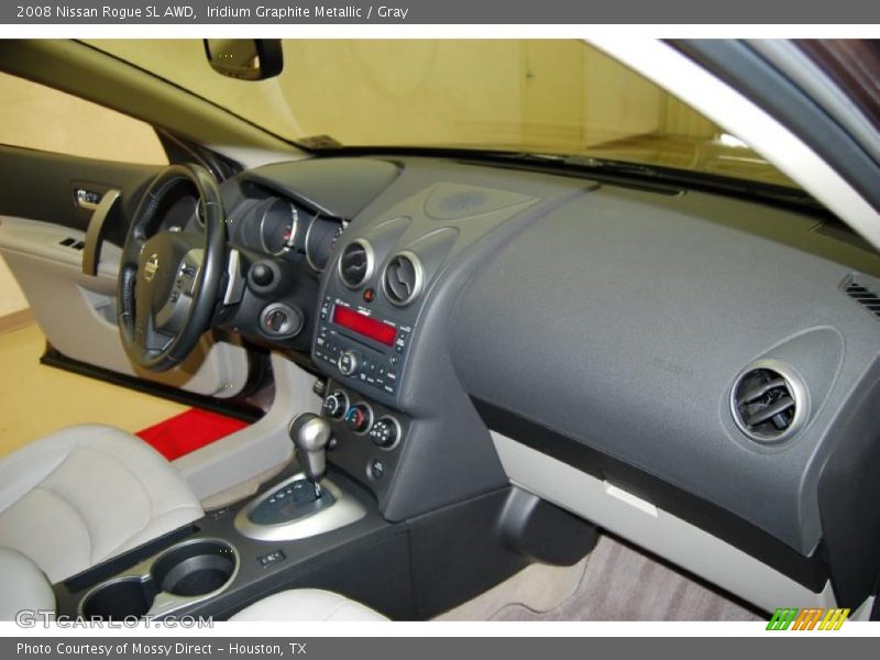 Iridium Graphite Metallic / Gray 2008 Nissan Rogue SL AWD
