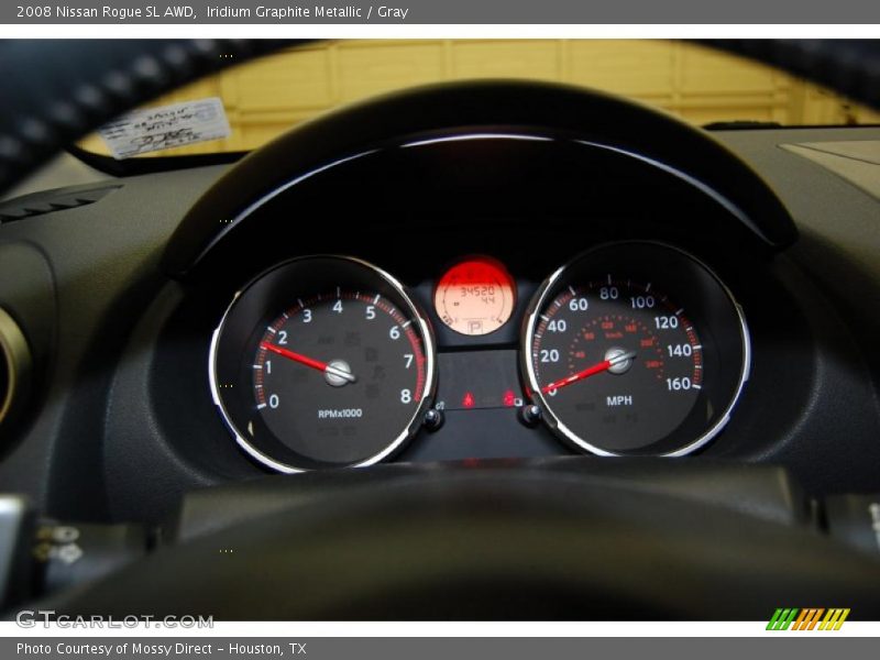 Iridium Graphite Metallic / Gray 2008 Nissan Rogue SL AWD