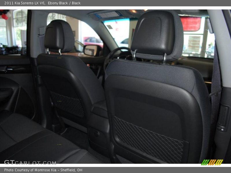 Ebony Black / Black 2011 Kia Sorento LX V6