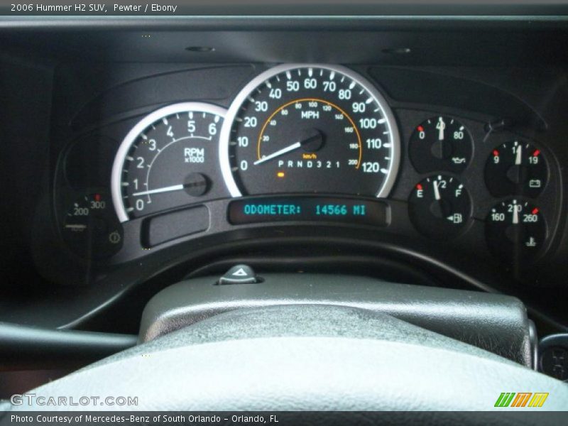 Pewter / Ebony 2006 Hummer H2 SUV