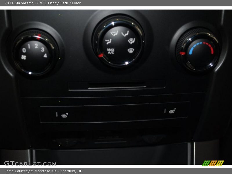 Ebony Black / Black 2011 Kia Sorento LX V6