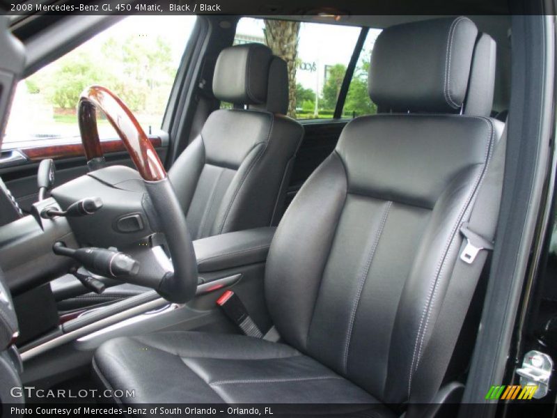 Black / Black 2008 Mercedes-Benz GL 450 4Matic