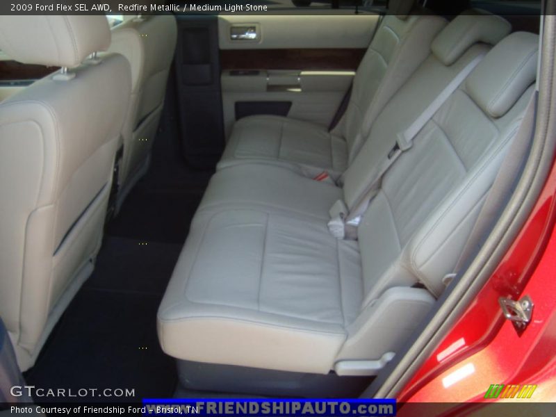 Redfire Metallic / Medium Light Stone 2009 Ford Flex SEL AWD