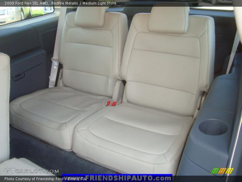 Redfire Metallic / Medium Light Stone 2009 Ford Flex SEL AWD