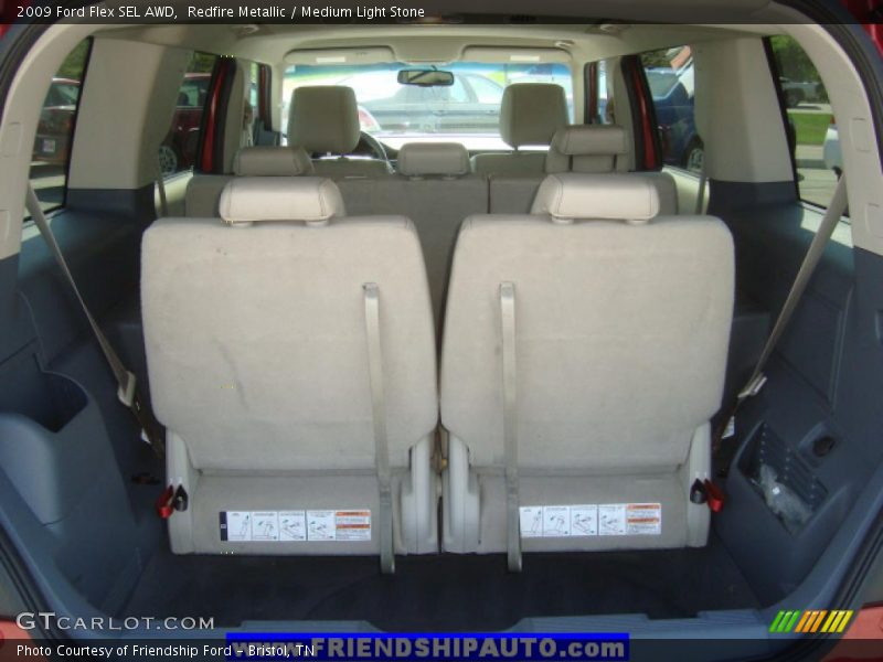 Redfire Metallic / Medium Light Stone 2009 Ford Flex SEL AWD