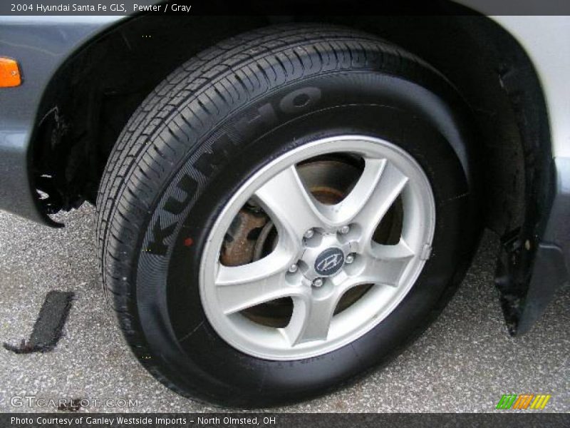 Pewter / Gray 2004 Hyundai Santa Fe GLS