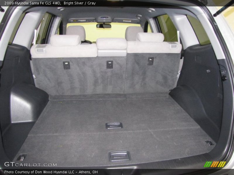 Bright Silver / Gray 2009 Hyundai Santa Fe GLS 4WD