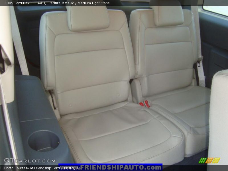 Redfire Metallic / Medium Light Stone 2009 Ford Flex SEL AWD