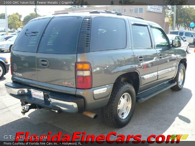 Pewter Metallic / Graphite 2000 GMC Yukon SLE