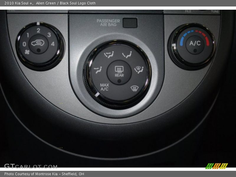 Alien Green / Black Soul Logo Cloth 2010 Kia Soul +