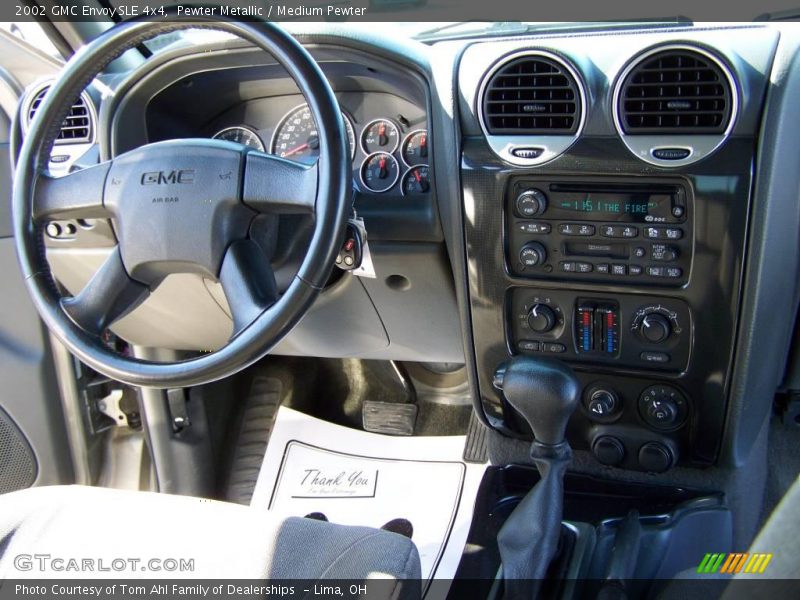 Pewter Metallic / Medium Pewter 2002 GMC Envoy SLE 4x4