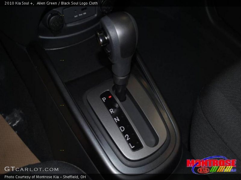 Alien Green / Black Soul Logo Cloth 2010 Kia Soul +