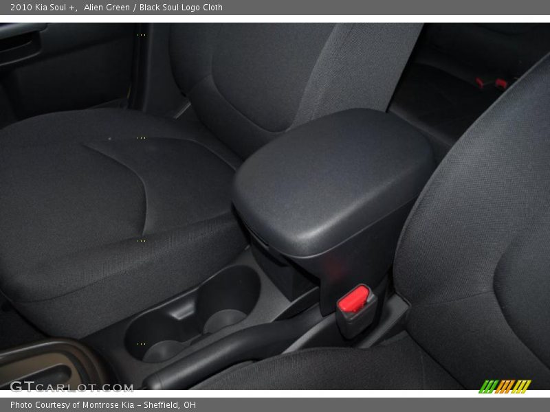 Alien Green / Black Soul Logo Cloth 2010 Kia Soul +