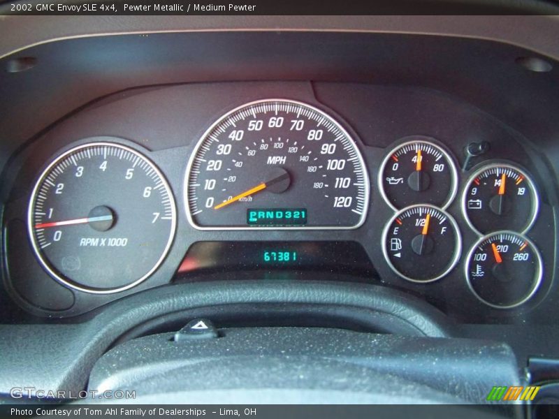 Pewter Metallic / Medium Pewter 2002 GMC Envoy SLE 4x4