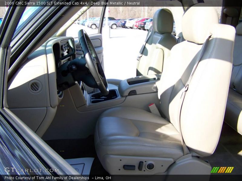 Deep Blue Metallic / Neutral 2006 GMC Sierra 1500 SLT Extended Cab 4x4