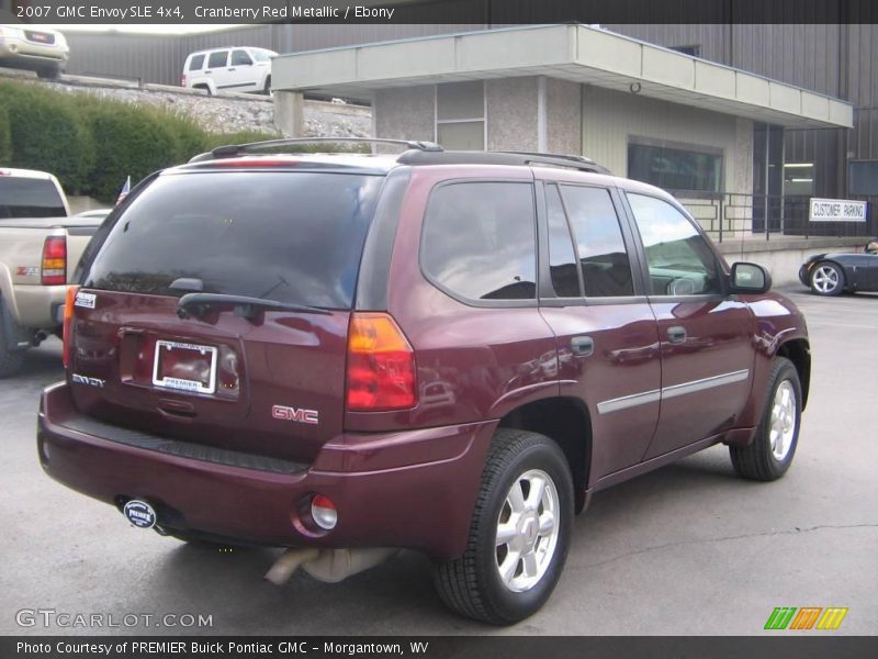 Cranberry Red Metallic / Ebony 2007 GMC Envoy SLE 4x4