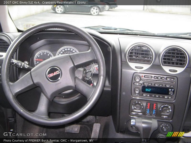 Cranberry Red Metallic / Ebony 2007 GMC Envoy SLE 4x4