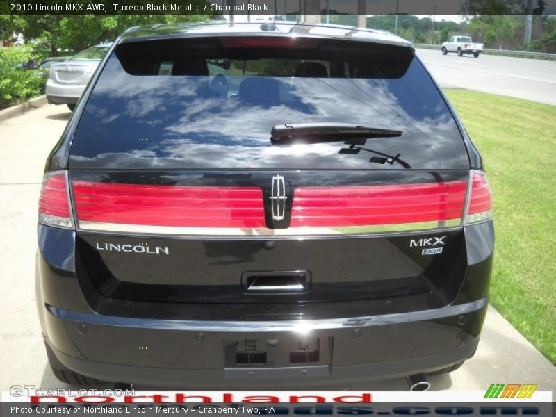 Tuxedo Black Metallic / Charcoal Black 2010 Lincoln MKX AWD