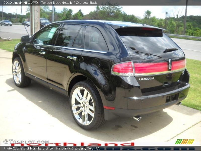 Tuxedo Black Metallic / Charcoal Black 2010 Lincoln MKX AWD