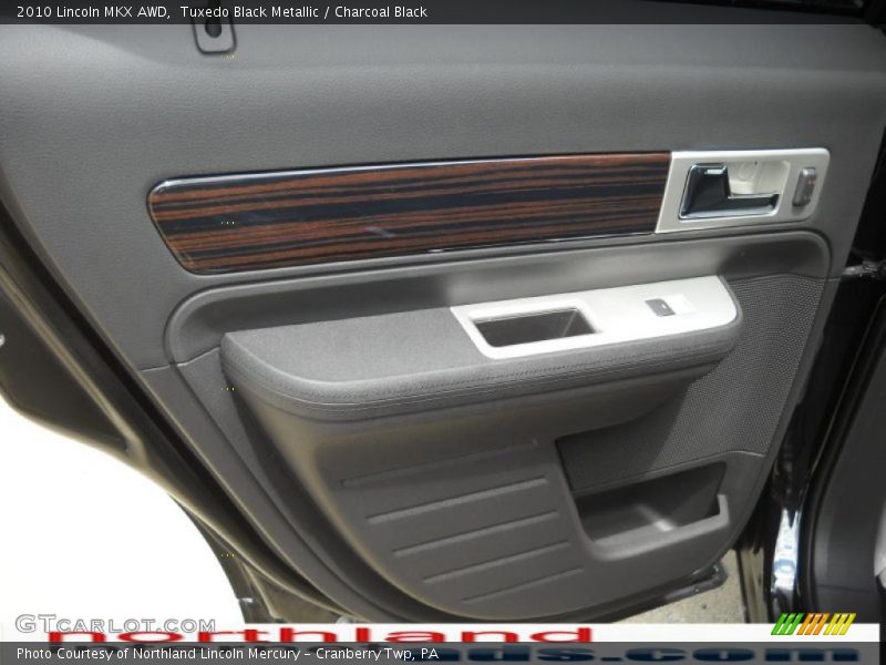 Tuxedo Black Metallic / Charcoal Black 2010 Lincoln MKX AWD