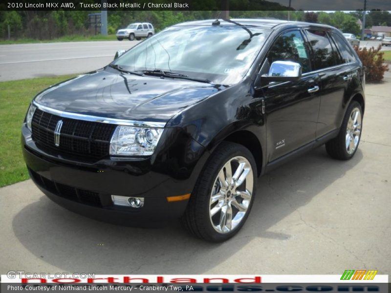 Tuxedo Black Metallic / Charcoal Black 2010 Lincoln MKX AWD