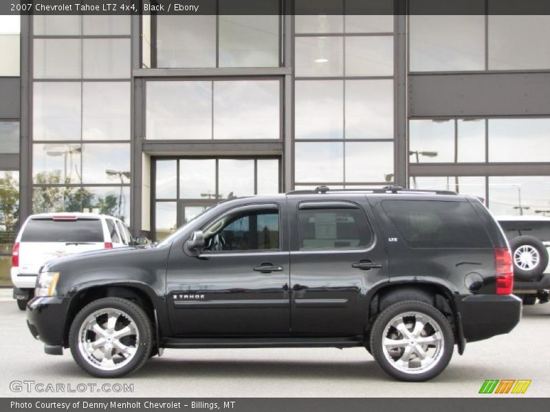 Black / Ebony 2007 Chevrolet Tahoe LTZ 4x4