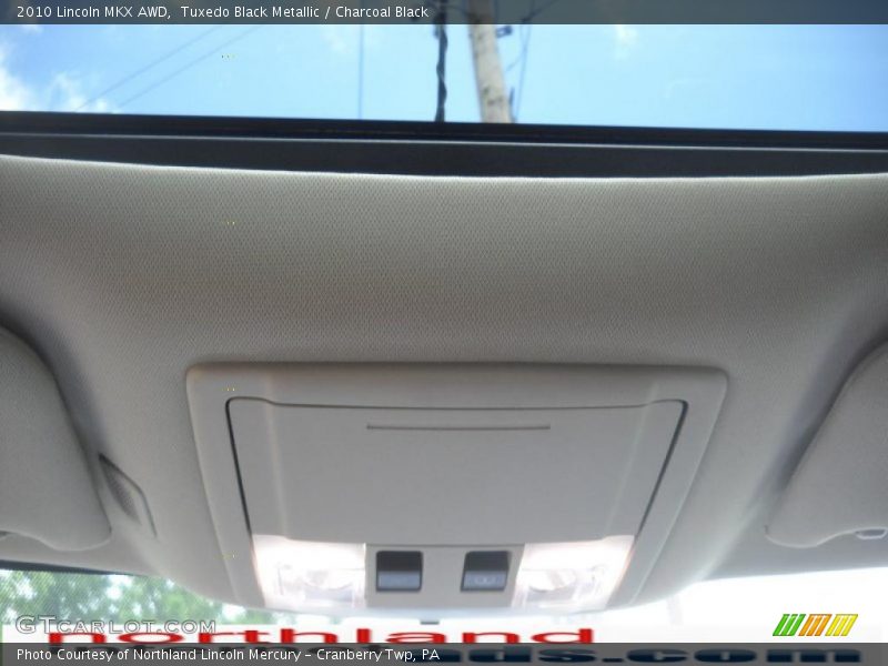 Tuxedo Black Metallic / Charcoal Black 2010 Lincoln MKX AWD