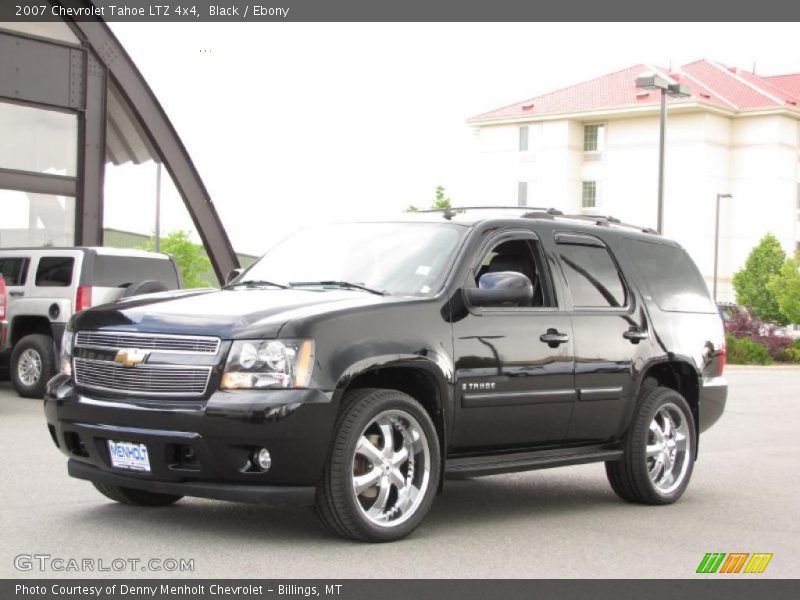Black / Ebony 2007 Chevrolet Tahoe LTZ 4x4